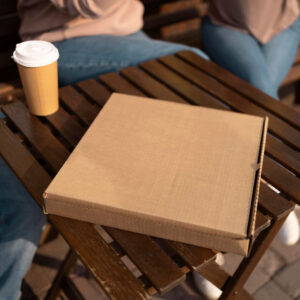 paper kraft pizza box